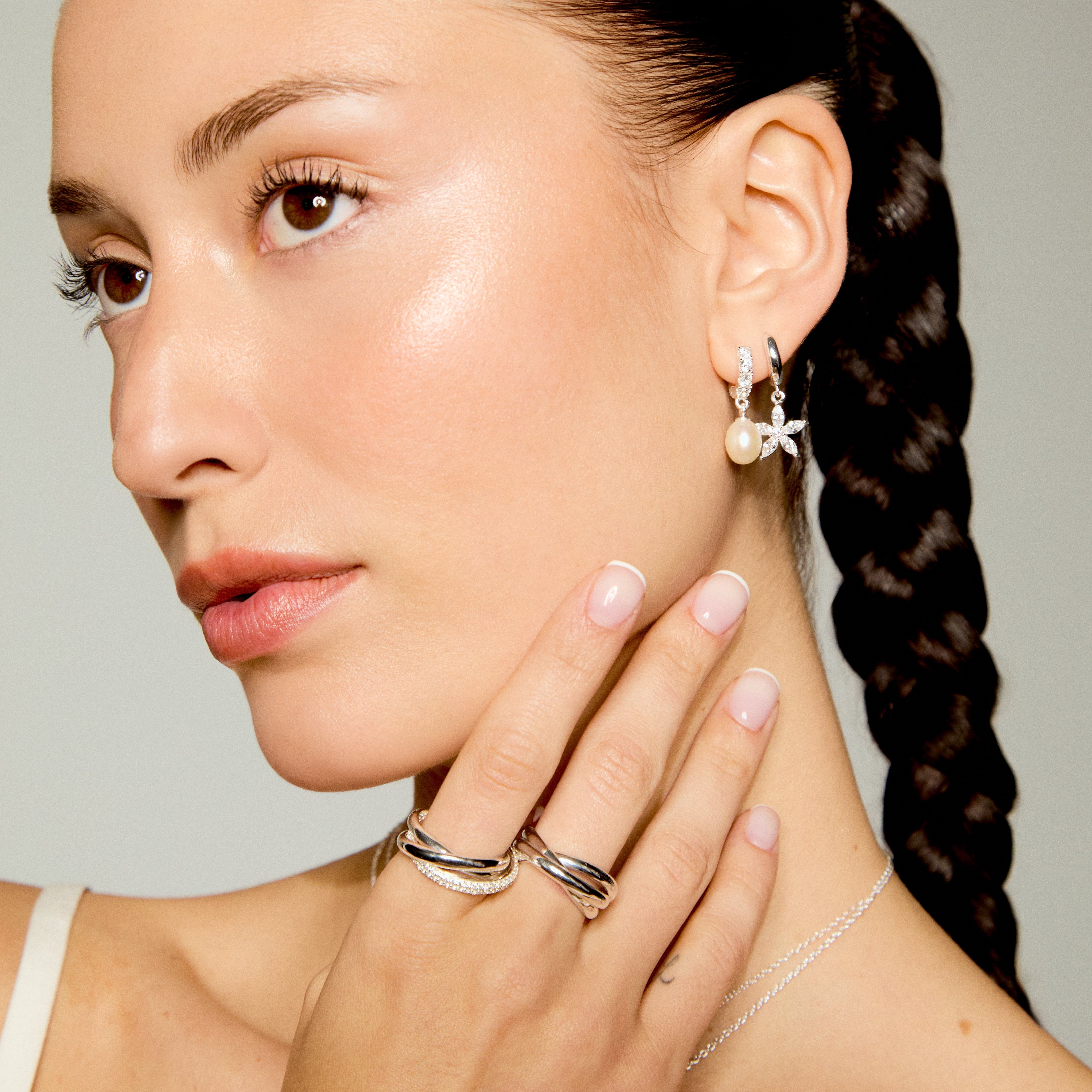 Eternal Trio Pavé Ring 1