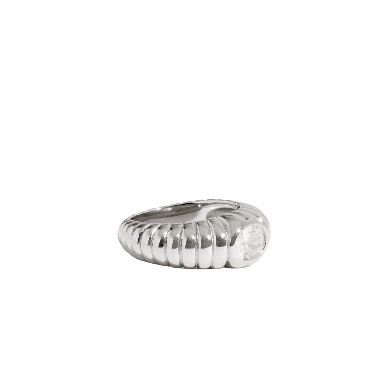 Solitaire Cloud Ring 4