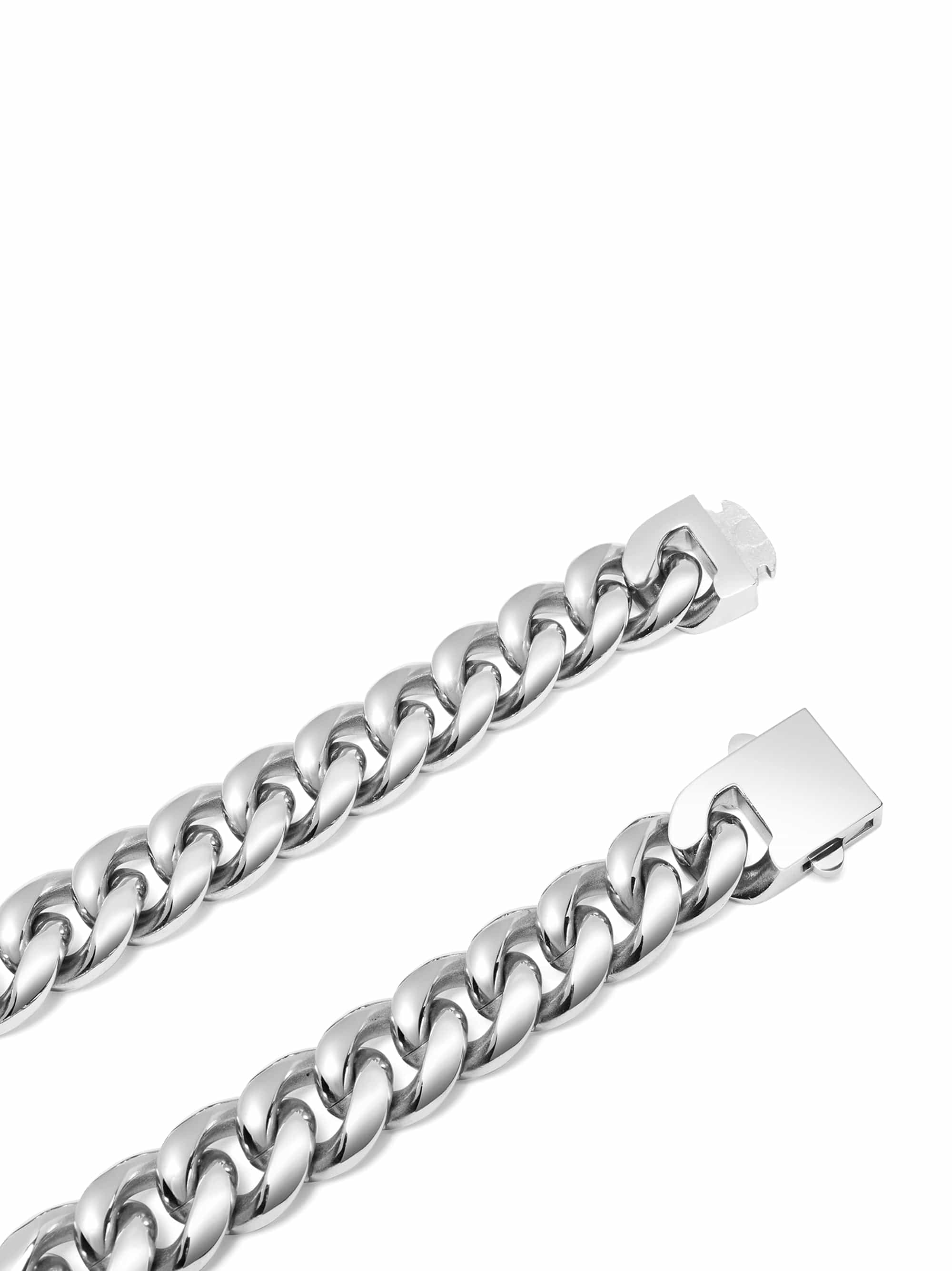 Women's Chunky Cuban Chain Choker 4